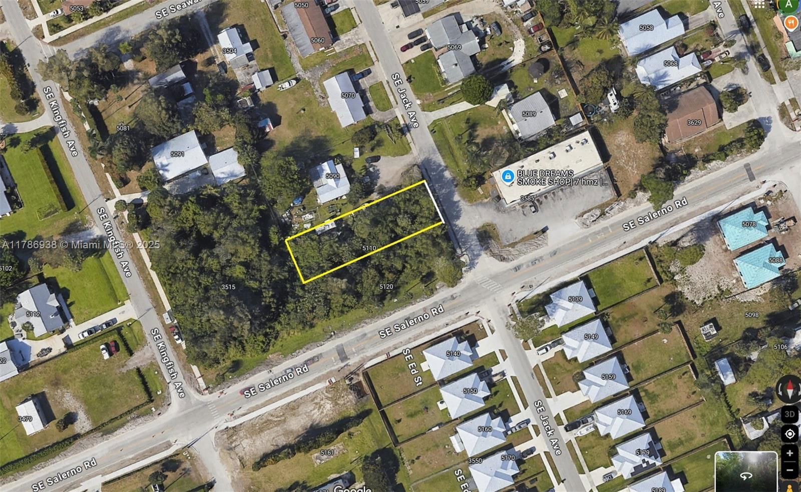 Real estate property located at 5110 Jack Ave, Martin, Port Salerno, Stuart, FL