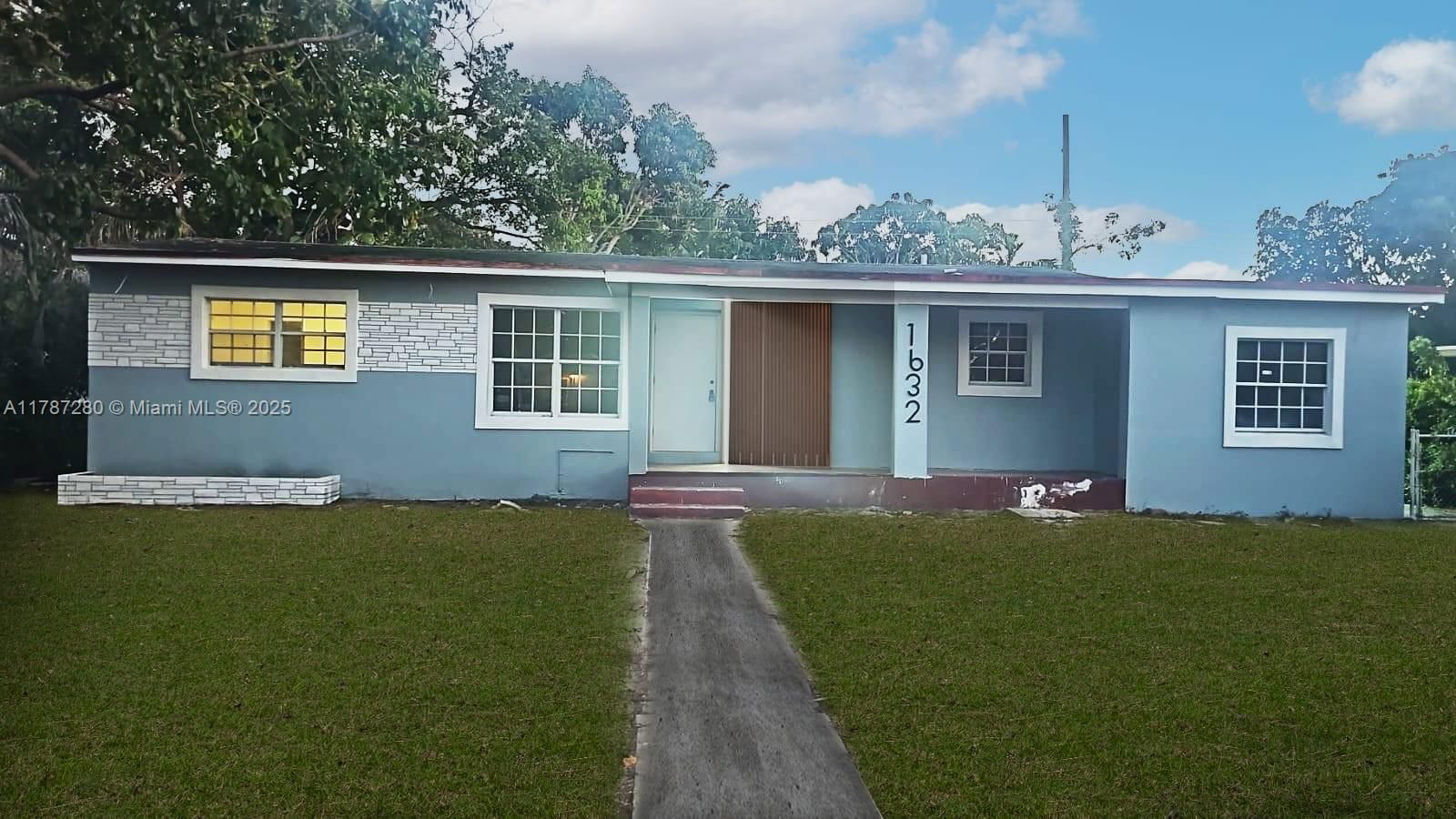 Real estate property located at 1632 159th St, Miami-dade, Fay Park Sub, North Miami Beach, FL