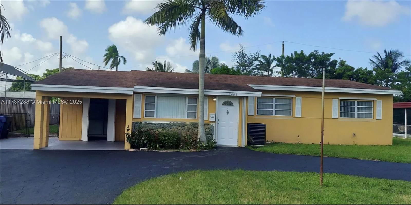 Real estate property located at 2461 15th Ct, Broward, Flamingo Park Sec, Fort Lauderdale, FL
