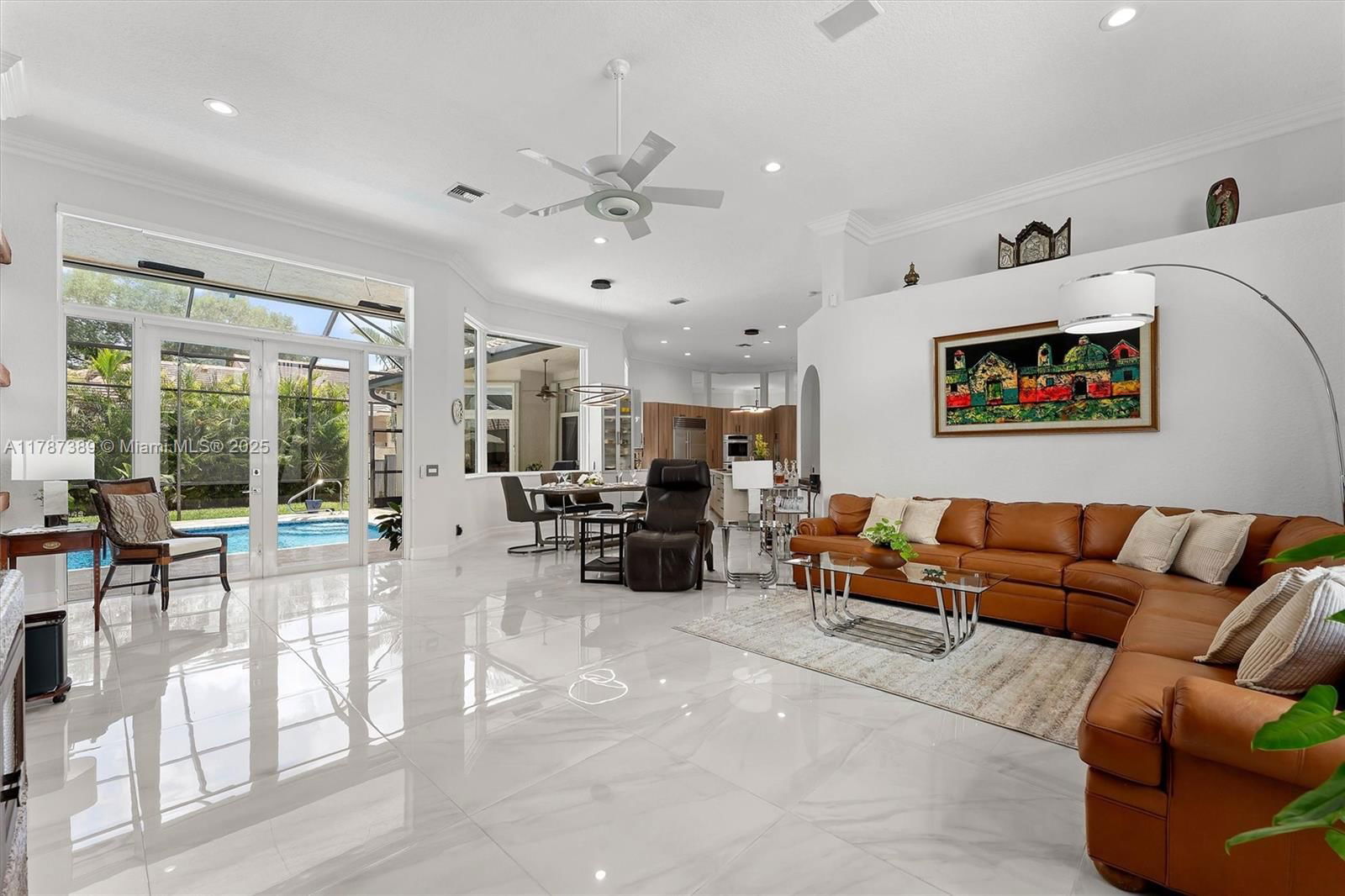 Real estate property located at 2485 Eagle Watch Court, Broward, Sector 7 - Parcels F G H, Weston, FL