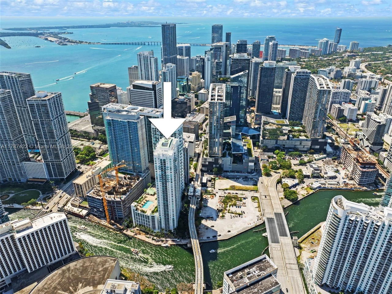 Real estate property located at 31 5 ST #1009, Miami-dade, Brickell On The River N T, Miami, FL