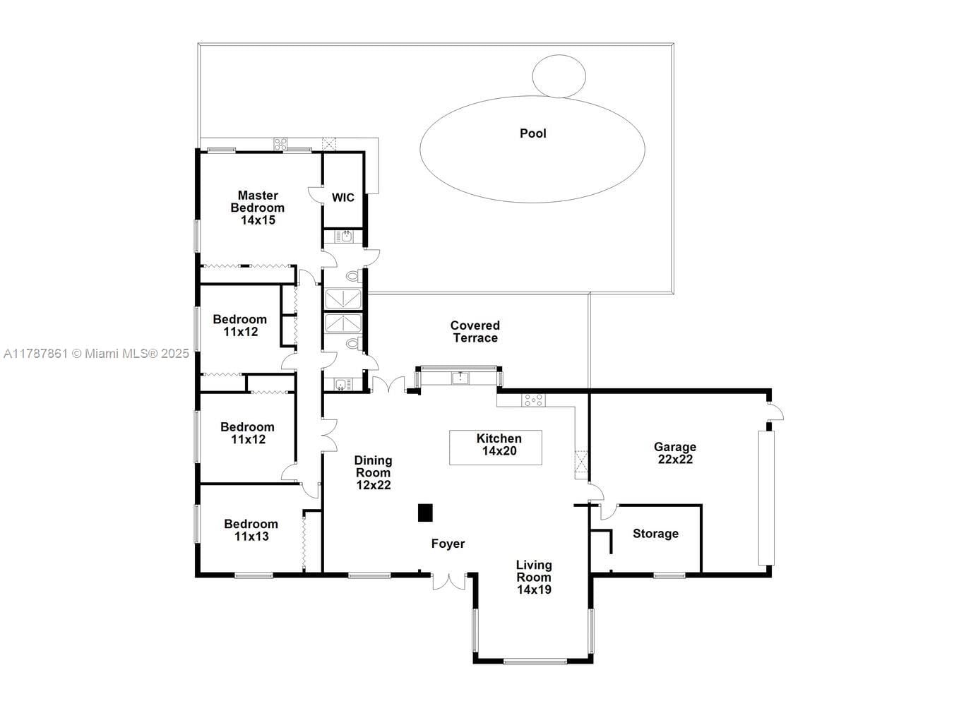 Real estate property located at 7864 179th Ter, Miami-dade, Cutler Hammock, Palmetto Bay, FL