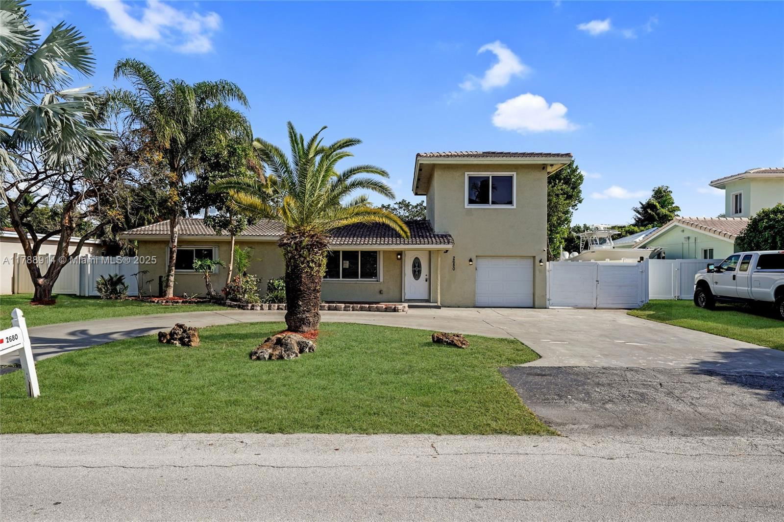 Real estate property located at 2680 22nd Ct, Broward, Hillsboro Harbor Unit, Pompano Beach, FL