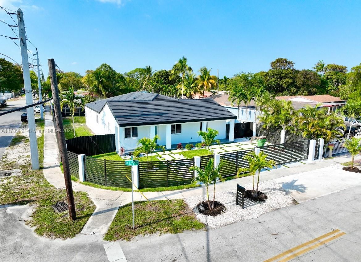 Real estate property located at 495 NW 129th St, Miami-dade, Overbrook Shores No 3, North Miami, FL