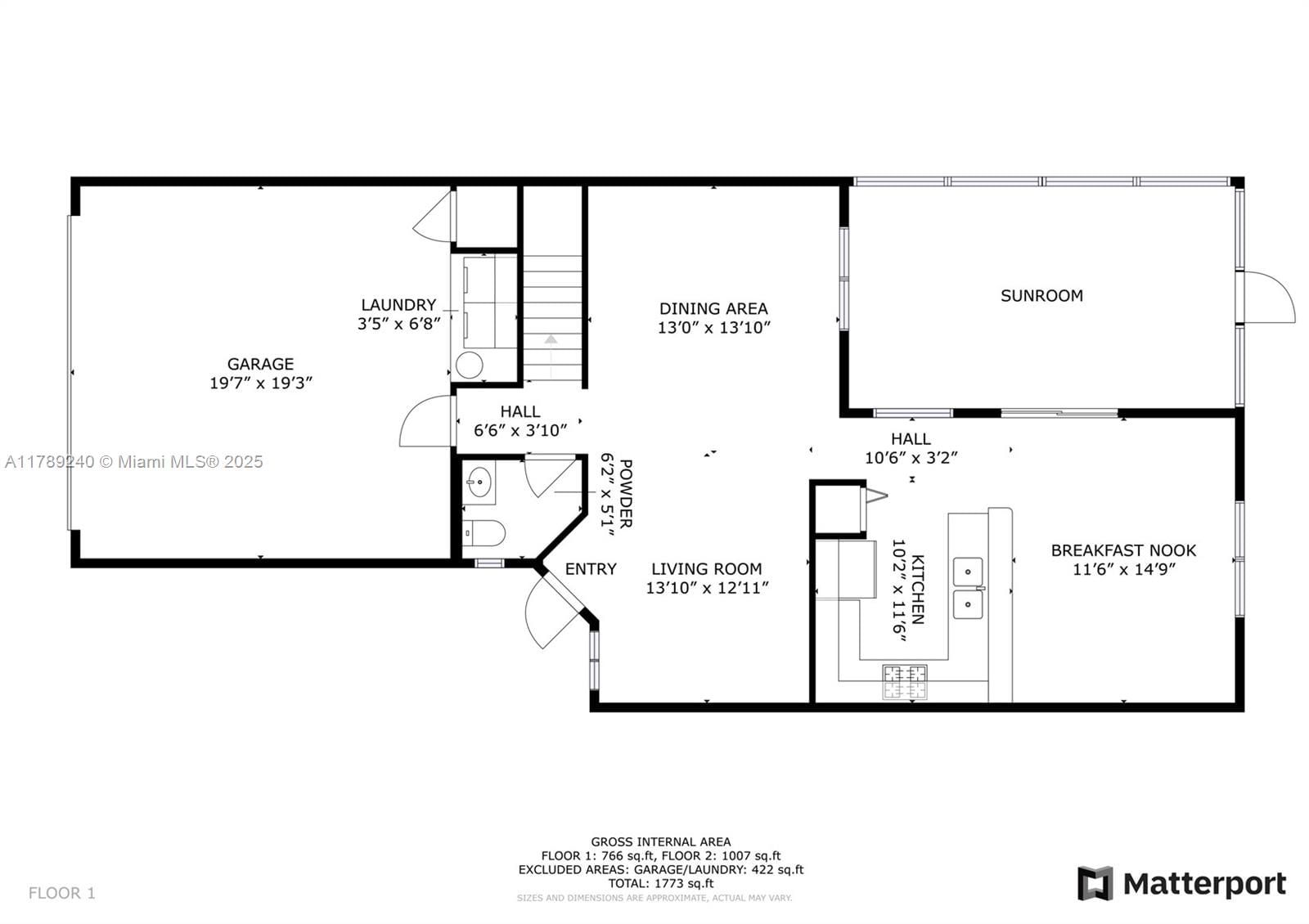 Real estate property located at 1979 13th St, Miami-dade, Shores At Keys Gate, Homestead, FL
