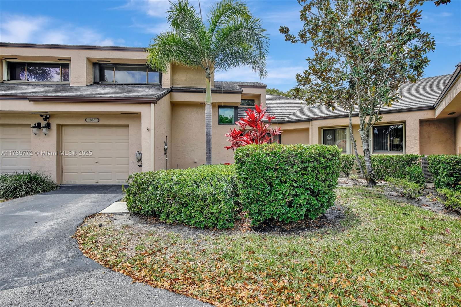 Real estate property located at 129 Chelsea Ln, Broward, Chelsea One, Plantation, FL