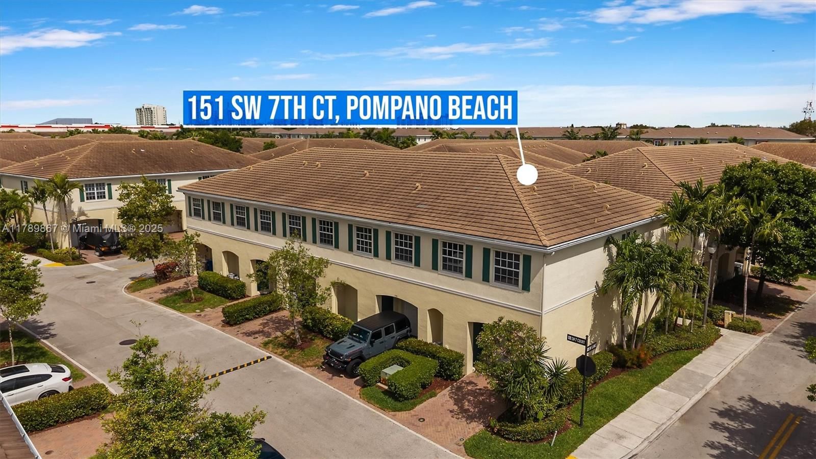 Real estate property located at 151 7th Ct, Broward, Cypress Grove, Pompano Beach, FL