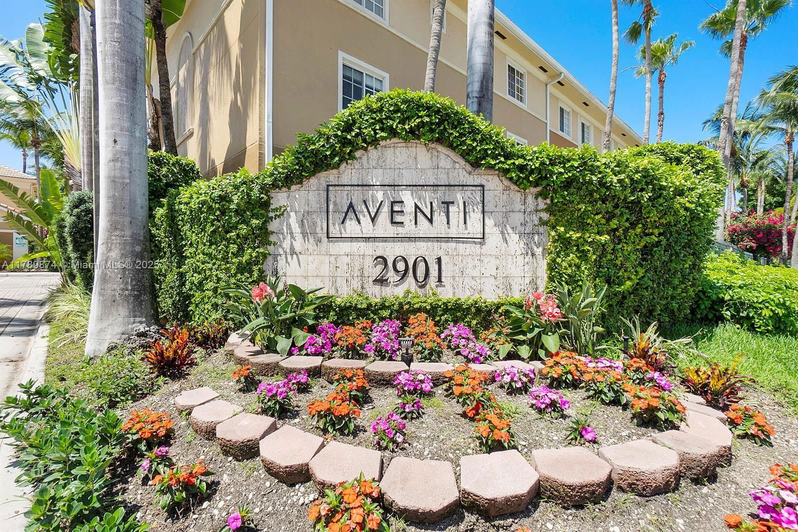 Real estate property located at 2861 185th St #302, Miami-dade, Aventi At Aventura Condo, Aventura, FL