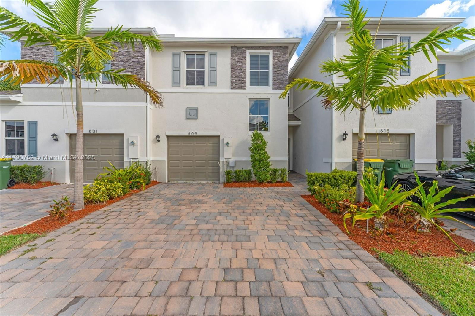 Real estate property located at 809 16th Ct, Miami-dade, Cedar At Keys Gate, Homestead, FL