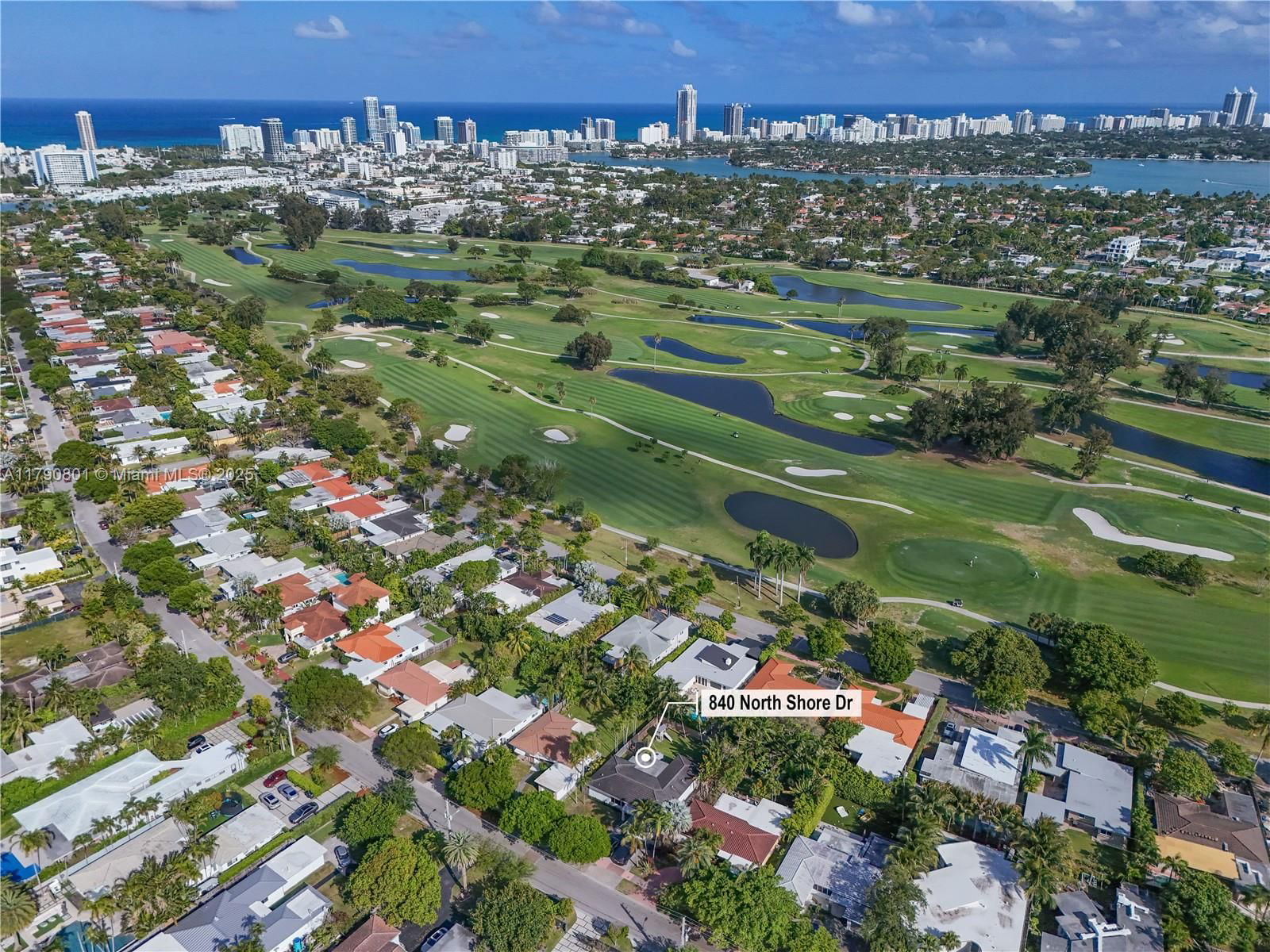 Real estate property located at 840 Shore Dr, Miami-dade, Normandy Golf Course, Miami Beach, FL
