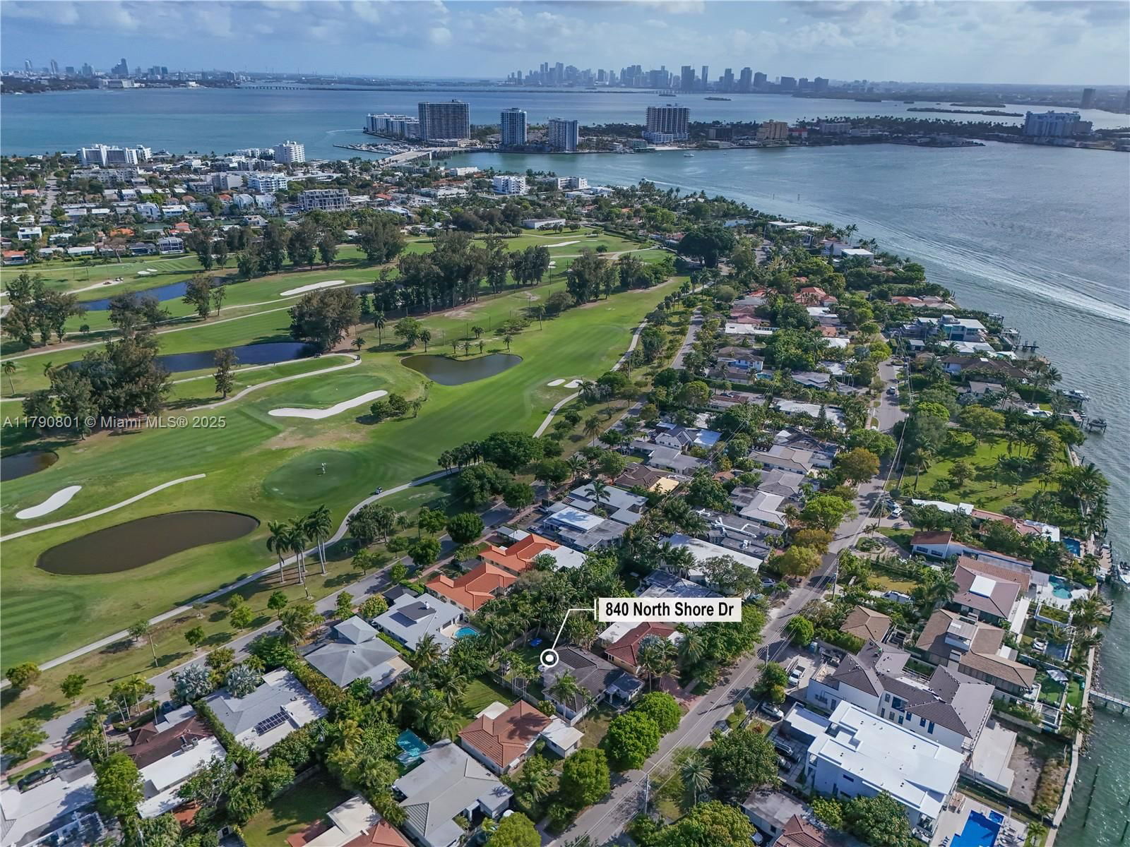 Real estate property located at 840 Shore Dr, Miami-dade, Normandy Golf Course, Miami Beach, FL