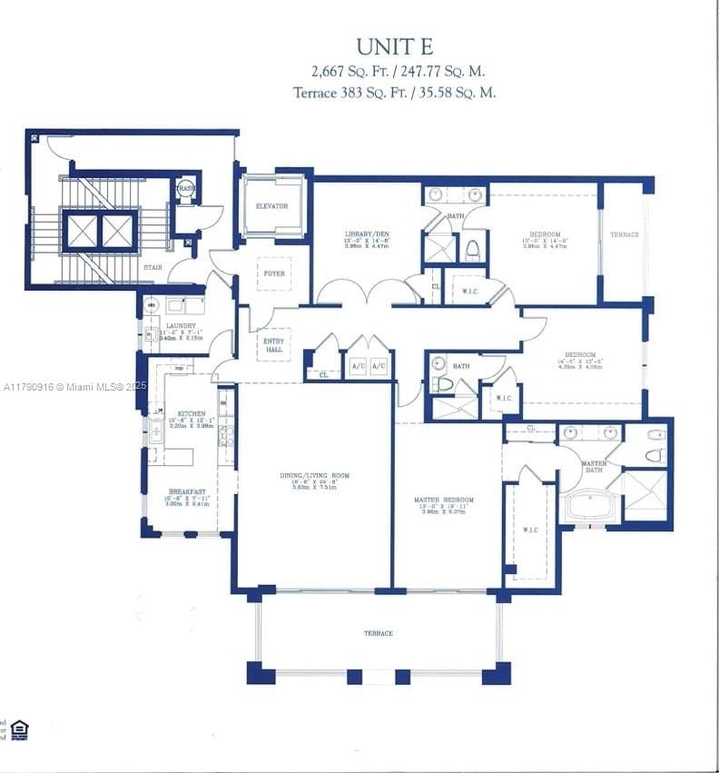 Real estate property located at 727 Crandon Blvd #401, Miami-dade, The Ocean Club, Key Biscayne, FL