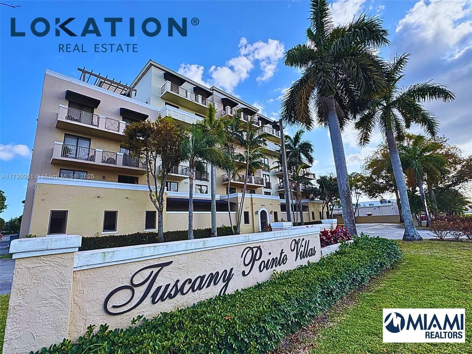 Real estate property located at 8440 8th St #304A, Miami-dade, Tuscany Pointe Villas Con, Miami, FL