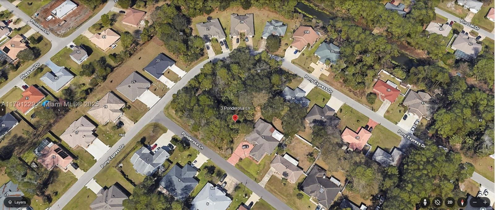 Real estate property located at 3 Ponderosa Lane, Flagler, Palm Coast, Palm Coast, FL