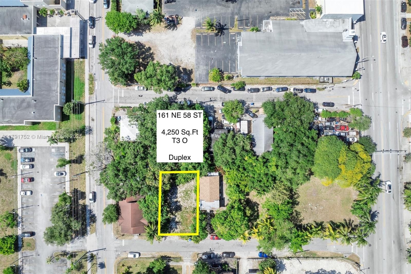 Real estate property located at 161 58th St, Miami-dade, Dixie Highway Track, Miami, FL