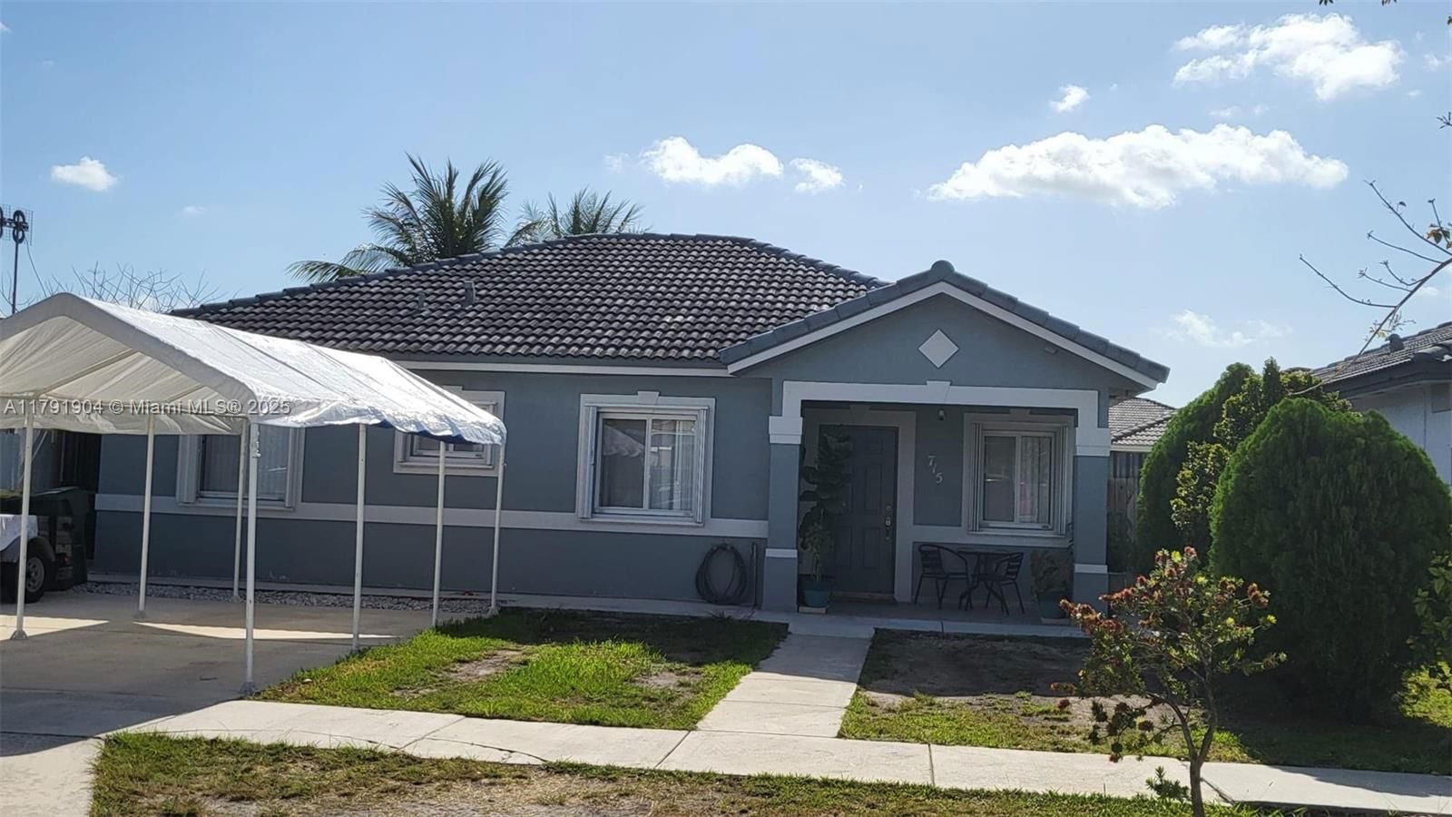 Real estate property located at 715 12th Ter, Miami-dade, Tennessee Estates, Homestead, FL