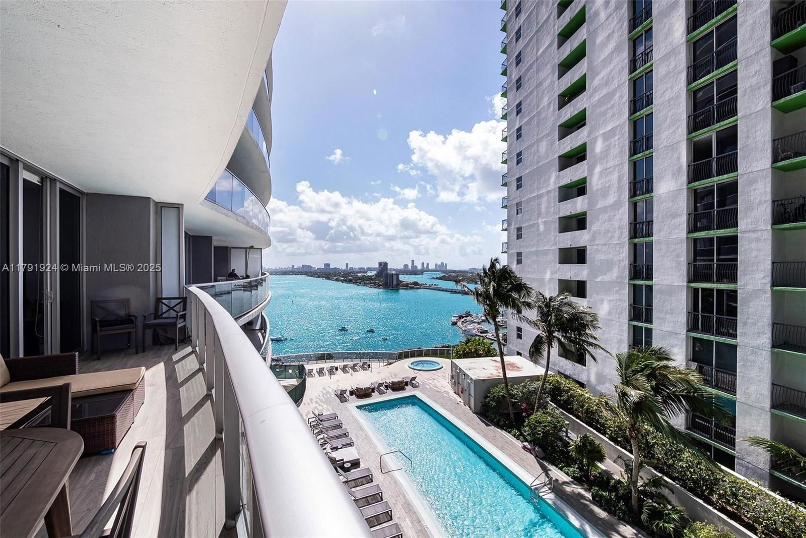 Real estate property located at 488 18th St #1708, Miami-dade, Aria On The Bay Condo, Miami, FL