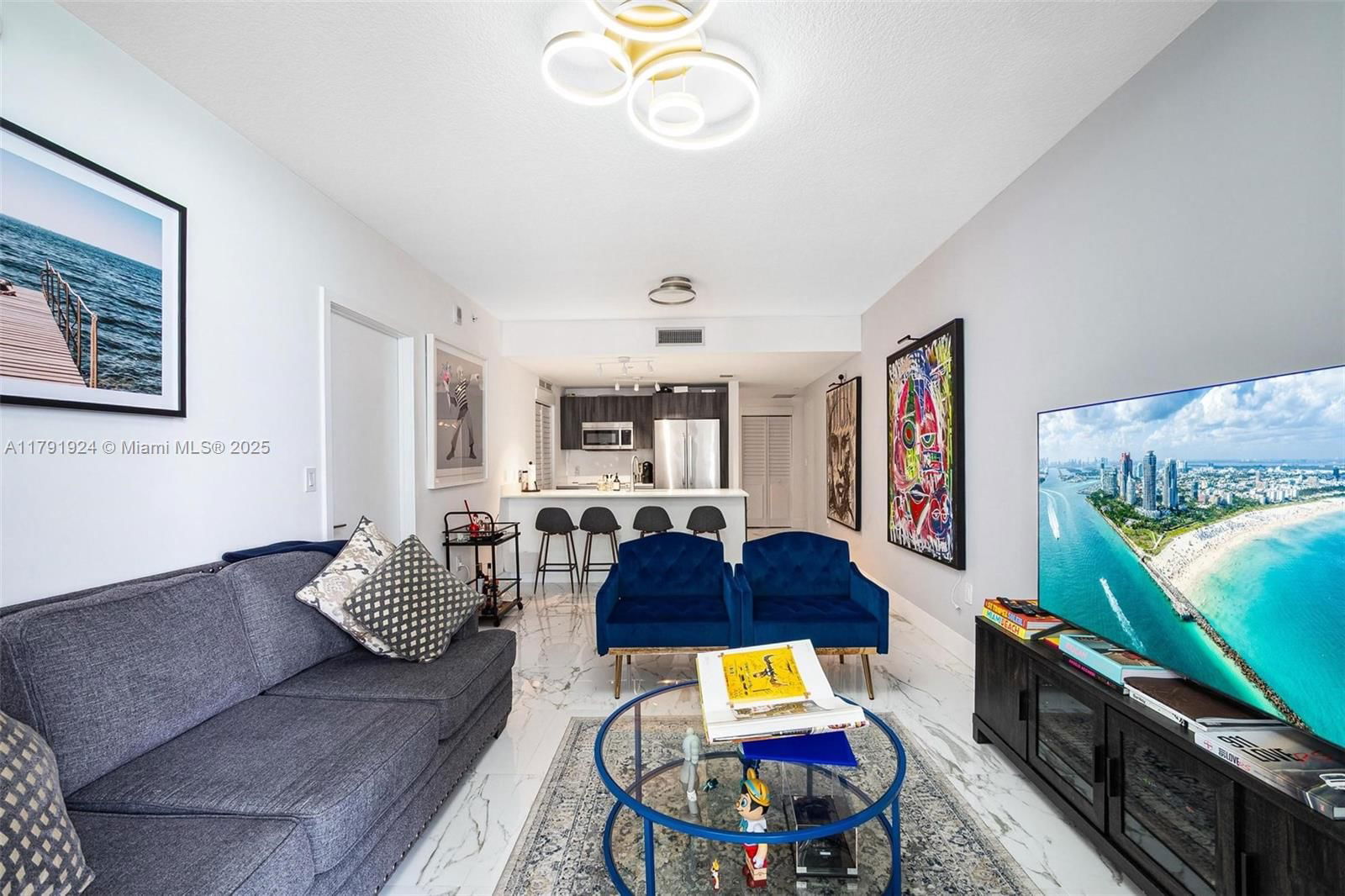 Real estate property located at 488 18th St #1708, Miami-dade, Aria On The Bay Condo, Miami, FL