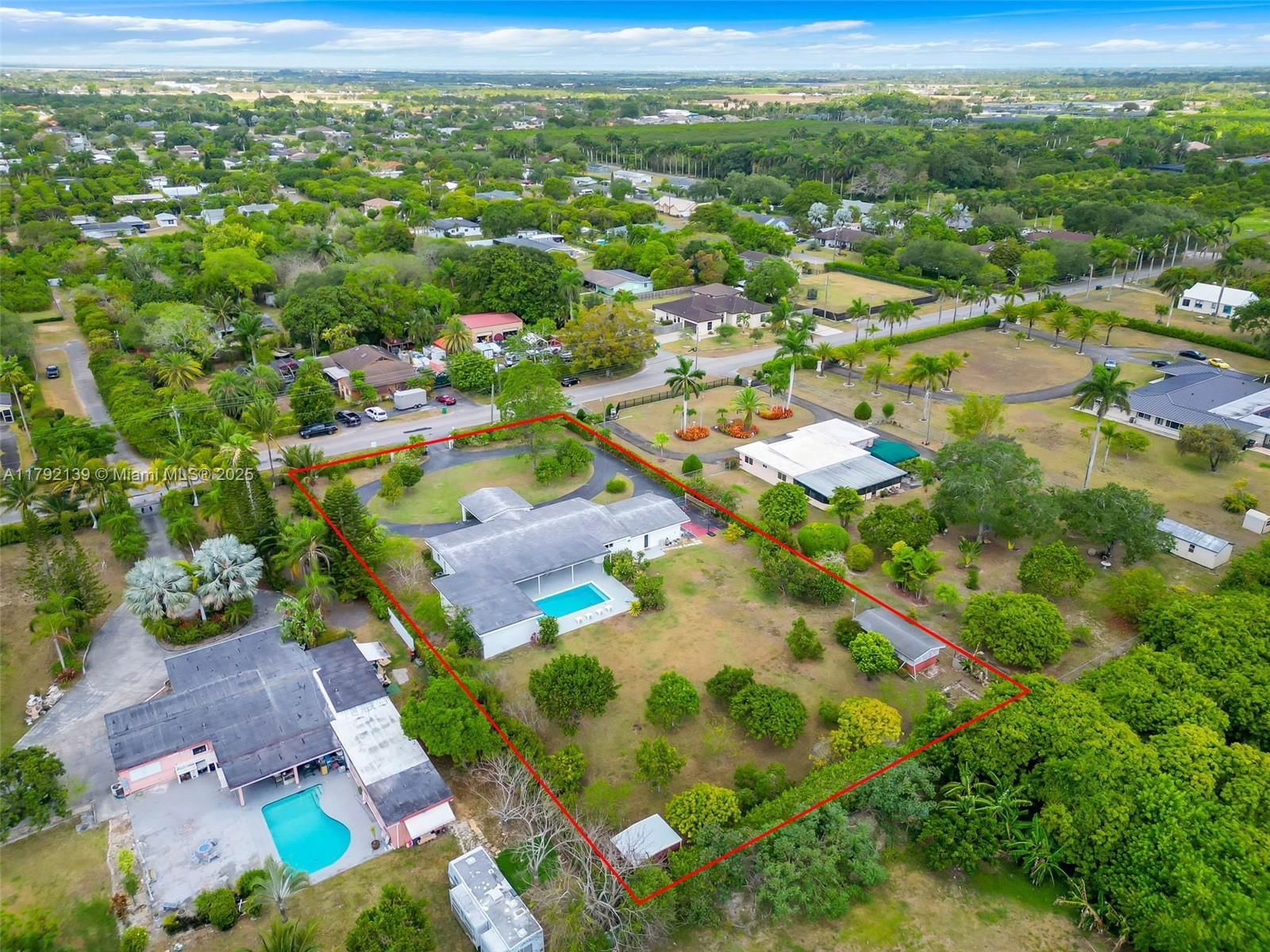 Real estate property located at 29425 182nd Ave, Miami-dade, Redland 1.14 Acre, Homestead, FL