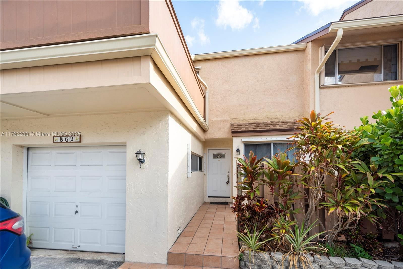 Real estate property located at 862 81st Ter #6, Broward, Townhouses At Jacaranda C, Plantation, FL