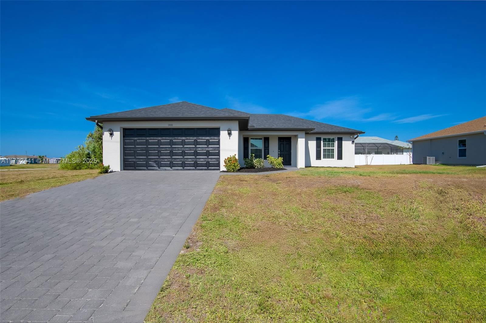 Real estate property located at 1808 7th ave, Lee, Cape Coral, Cape Coral, FL