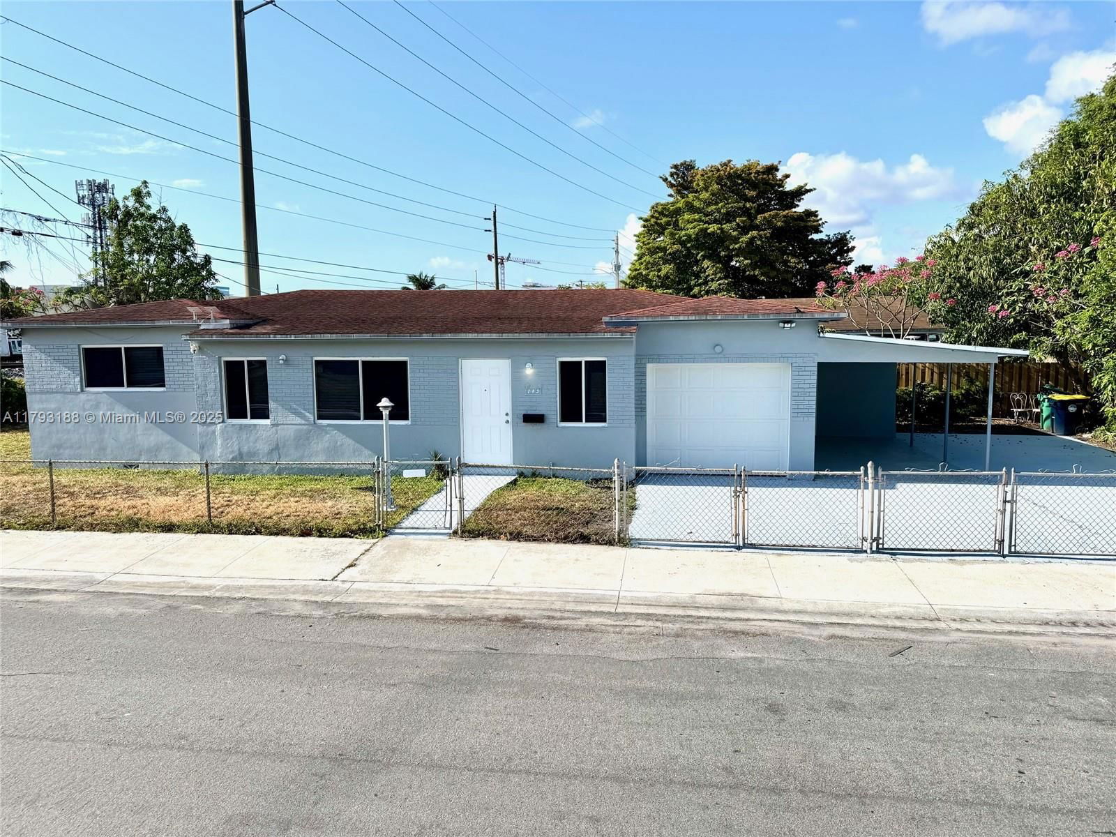 Real estate property located at 145 2nd St, Broward, Town Of Modelo (dania) B-, Dania Beach, FL