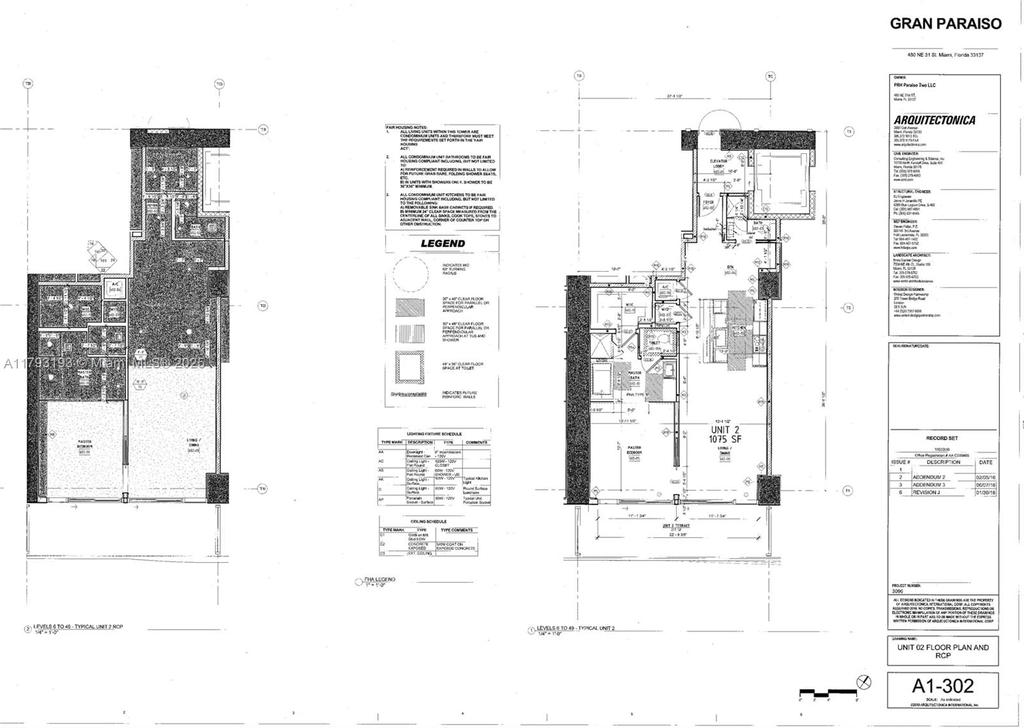 Real estate property located at 480 31st St #1502, Miami-dade, Gran Paraiso Condo, Miami, FL