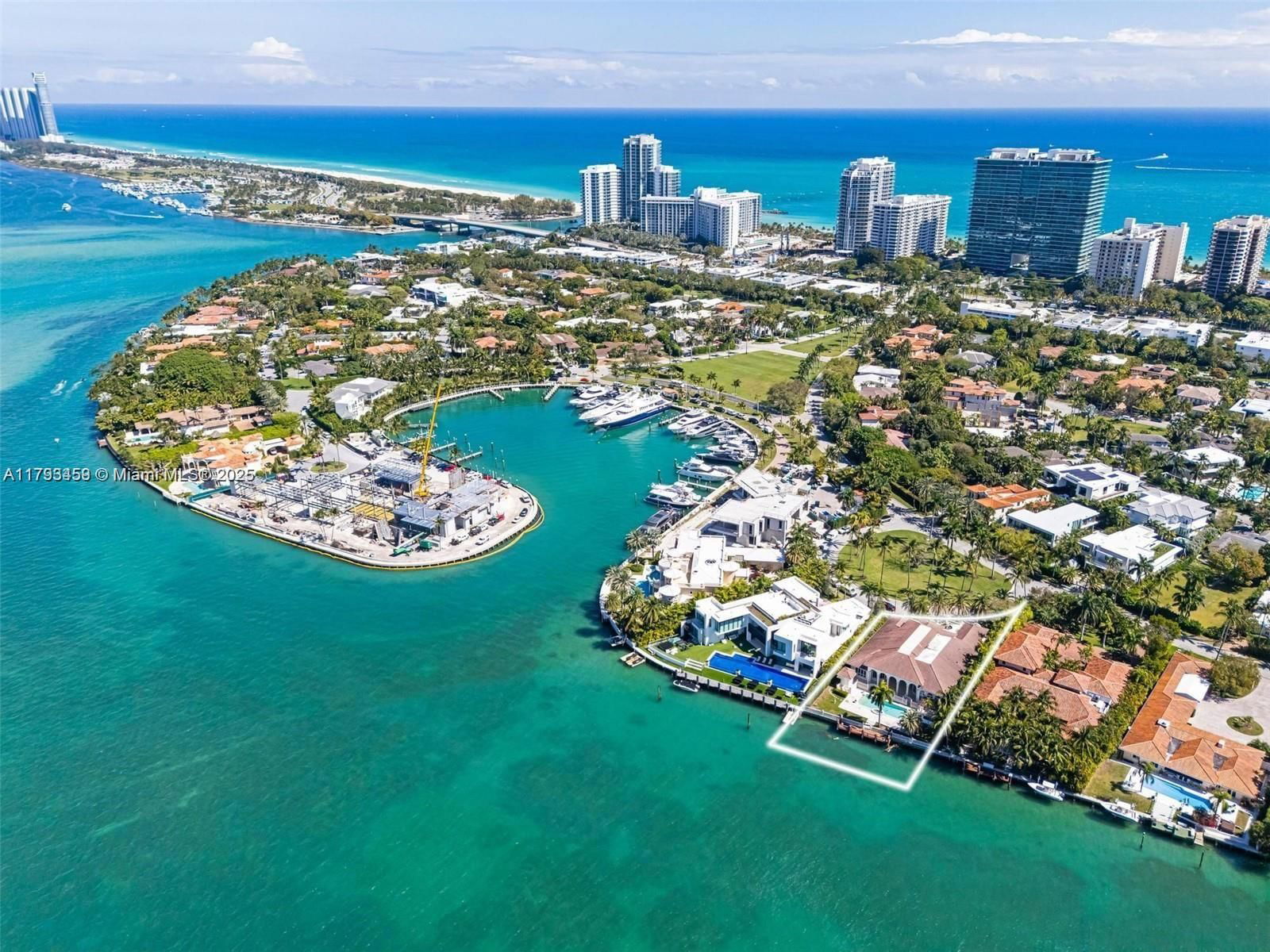 Real estate property located at 166 Bal Bay Dr, Miami-dade, Bal Harbour Residential S, Bal Harbour, FL