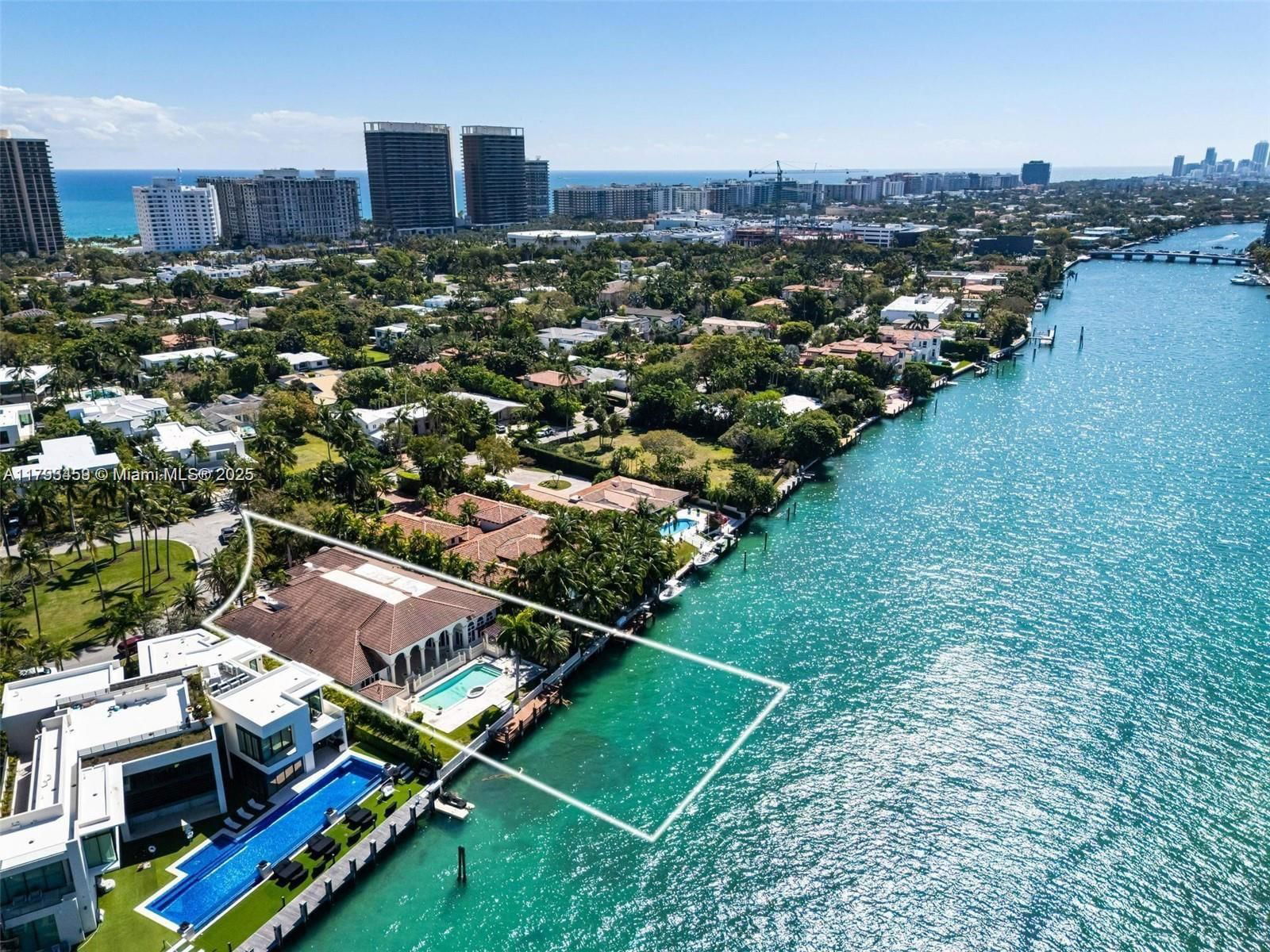 Real estate property located at 166 Bal Bay Dr, Miami-dade, Bal Harbour Residential S, Bal Harbour, FL