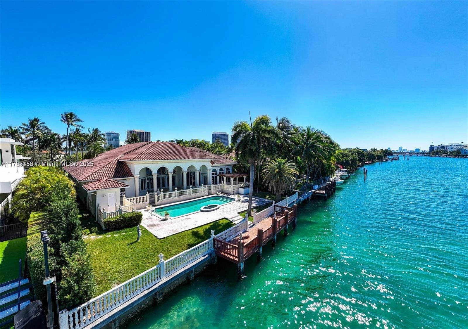 Real estate property located at 166 Bal Bay Dr, Miami-dade, Bal Harbour Residential S, Bal Harbour, FL