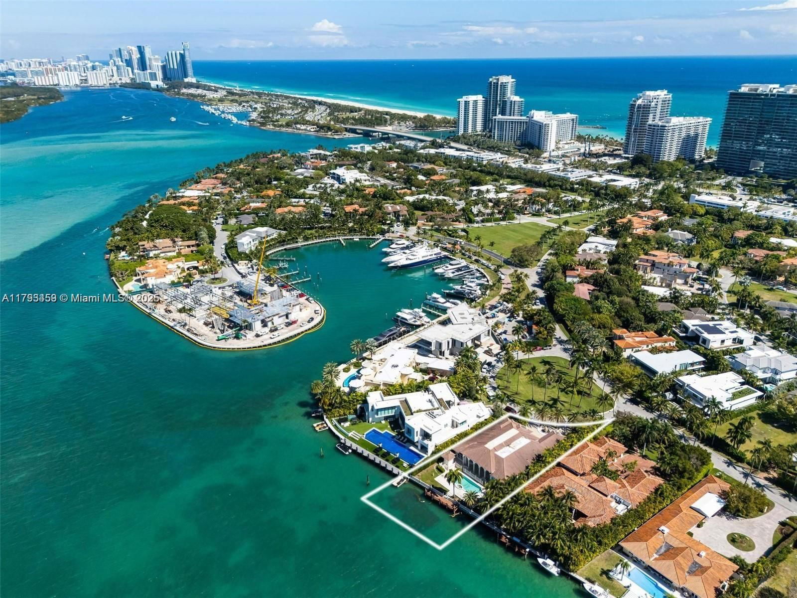 Real estate property located at 166 Bal Bay Dr, Miami-dade, Bal Harbour Residential S, Bal Harbour, FL