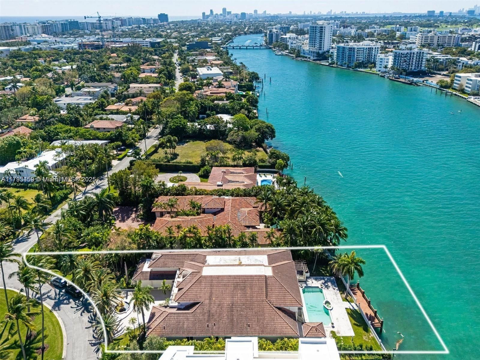 Real estate property located at 166 Bal Bay Dr, Miami-dade, Bal Harbour Residential S, Bal Harbour, FL