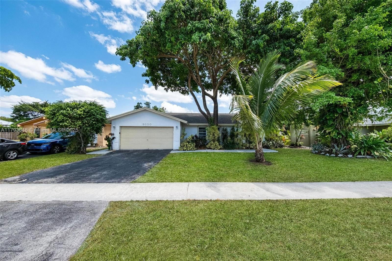 Real estate property located at 9330 39th St, Broward, Welleby Unit 2, Sunrise, FL