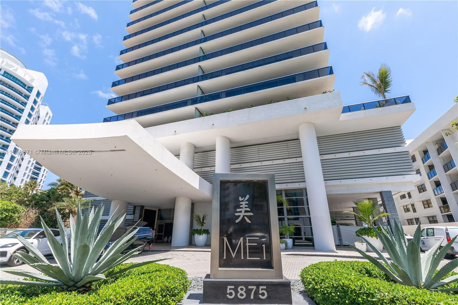 Real estate property located at 5875 Collins Ave #1908, Miami-dade, Mei Condo, Miami Beach, FL