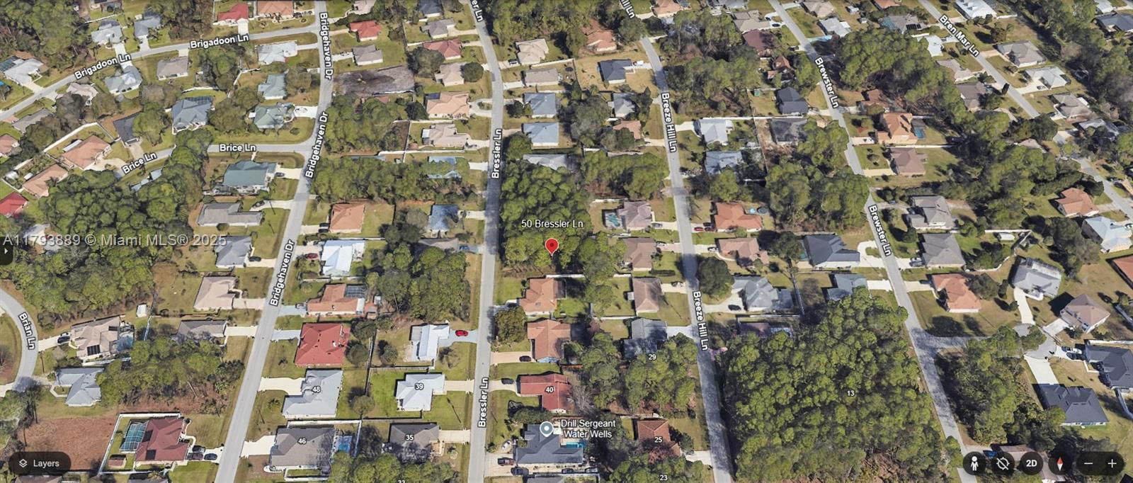Real estate property located at 50 Bressler Lane, Other, Palm Coast, Other City - In The State Of Florida, FL