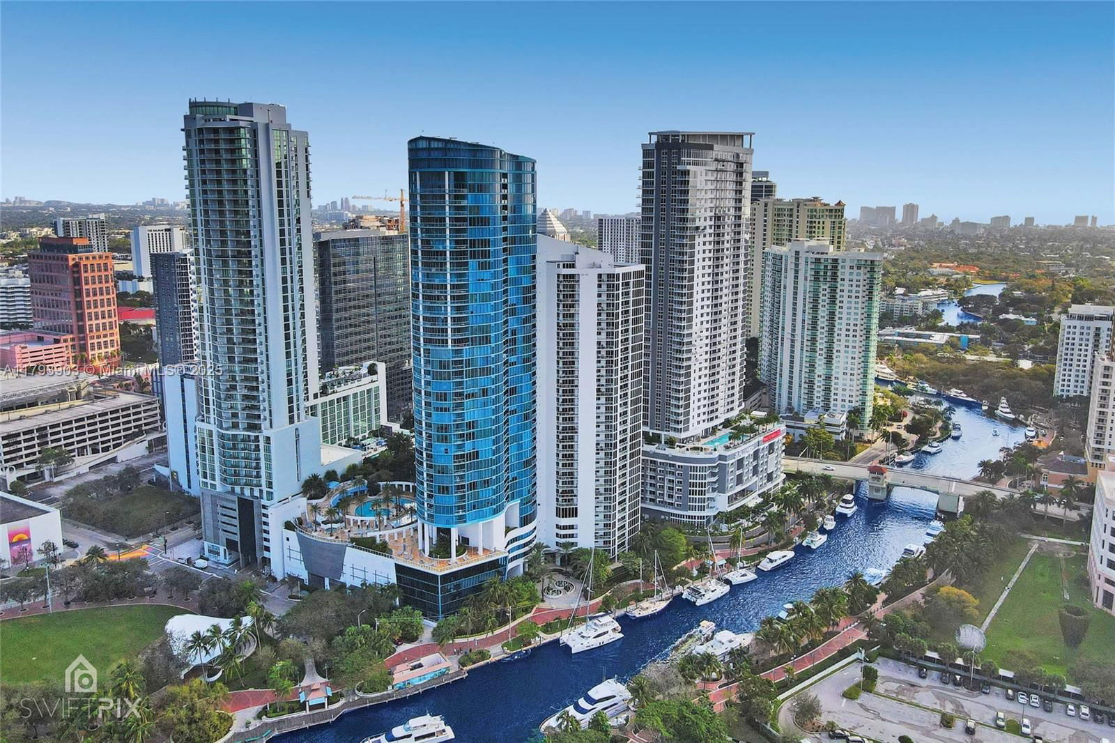 Real estate property located at 333 Las Olas Way #2209, Broward, Las Olas River House Cond, Fort Lauderdale, FL