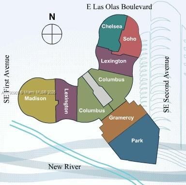 Real estate property located at 333 Las Olas Way #2209, Broward, Las Olas River House Cond, Fort Lauderdale, FL