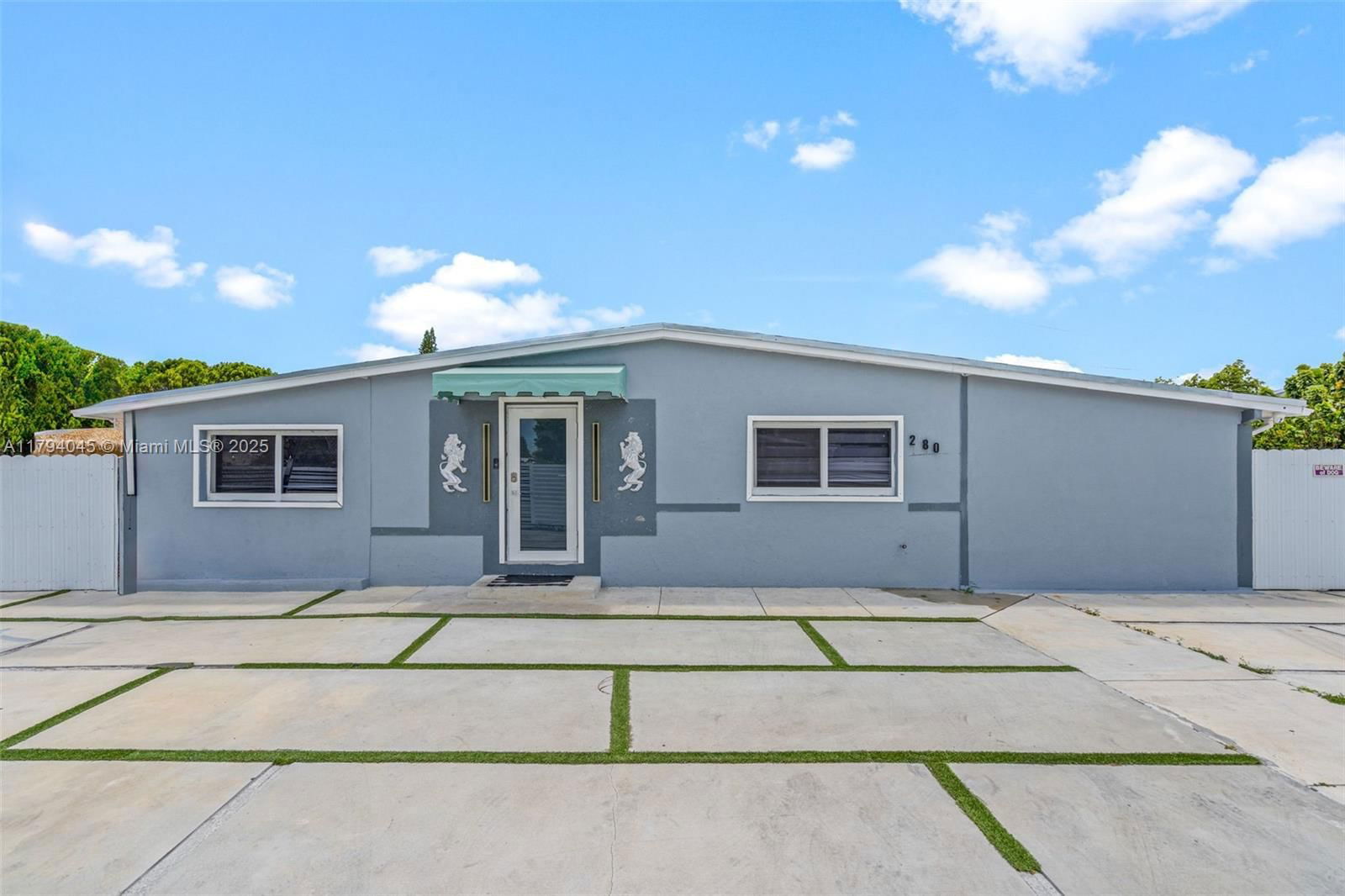 Real estate property located at 280 184th Ter, Miami-dade, Green Ranch Homes Replat, Miami Gardens, FL