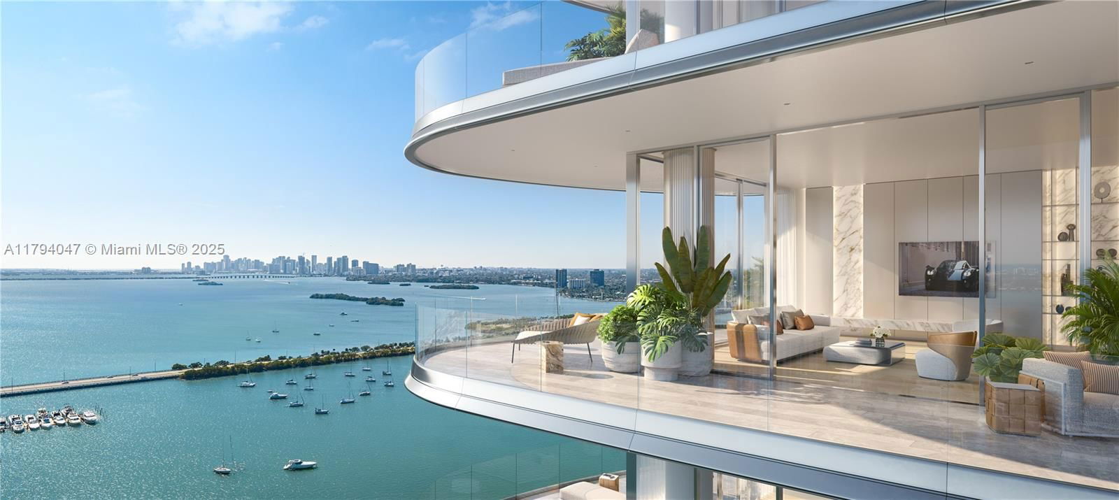 Real estate property located at 7940 west drive #1604, Miami-dade, Pagani Residences, North Bay Village, FL