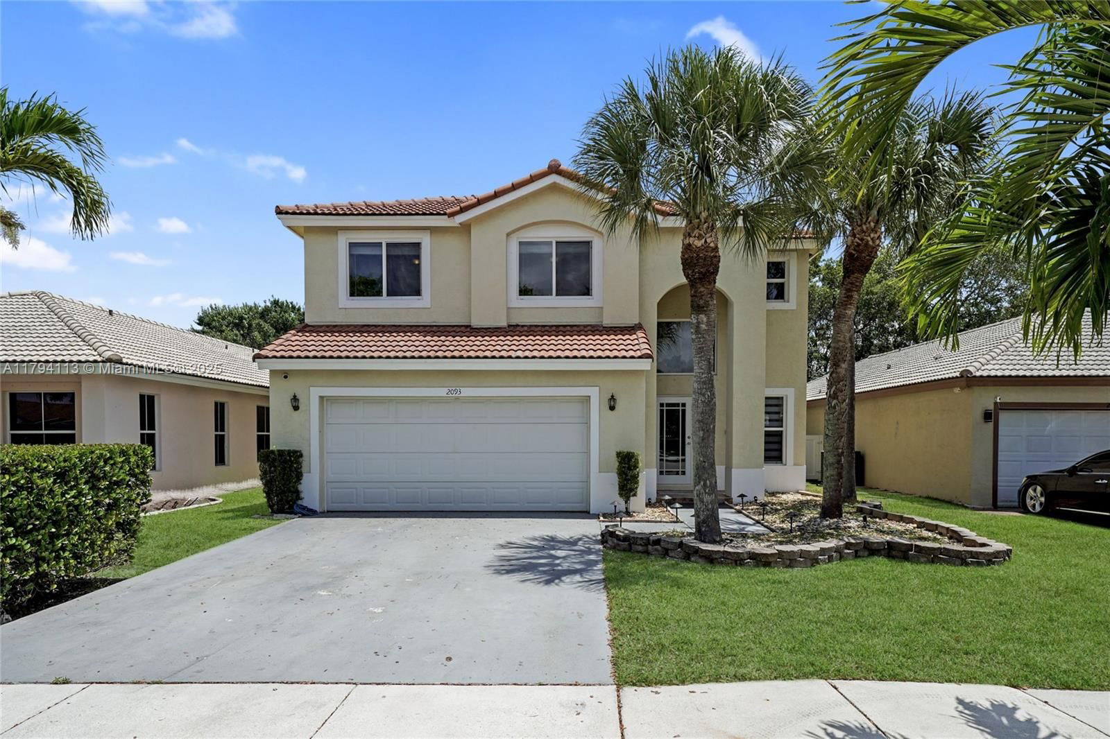 Real estate property located at 2093 208th Ter, Broward, Chapel Trail Ii, Pembroke Pines, FL