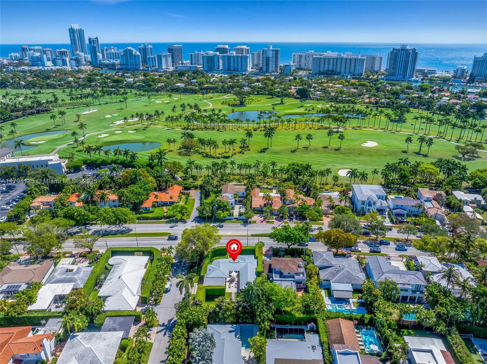 Real estate property located at 5460 Alton Rd, Miami-dade, La Gorce Golf Sub, Miami Beach, FL
