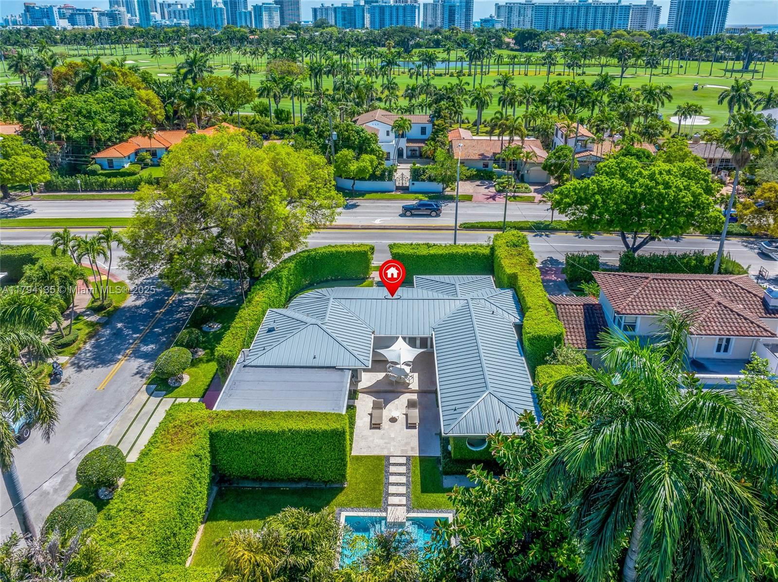 Real estate property located at 5460 Alton Rd, Miami-dade, La Gorce Golf Sub, Miami Beach, FL