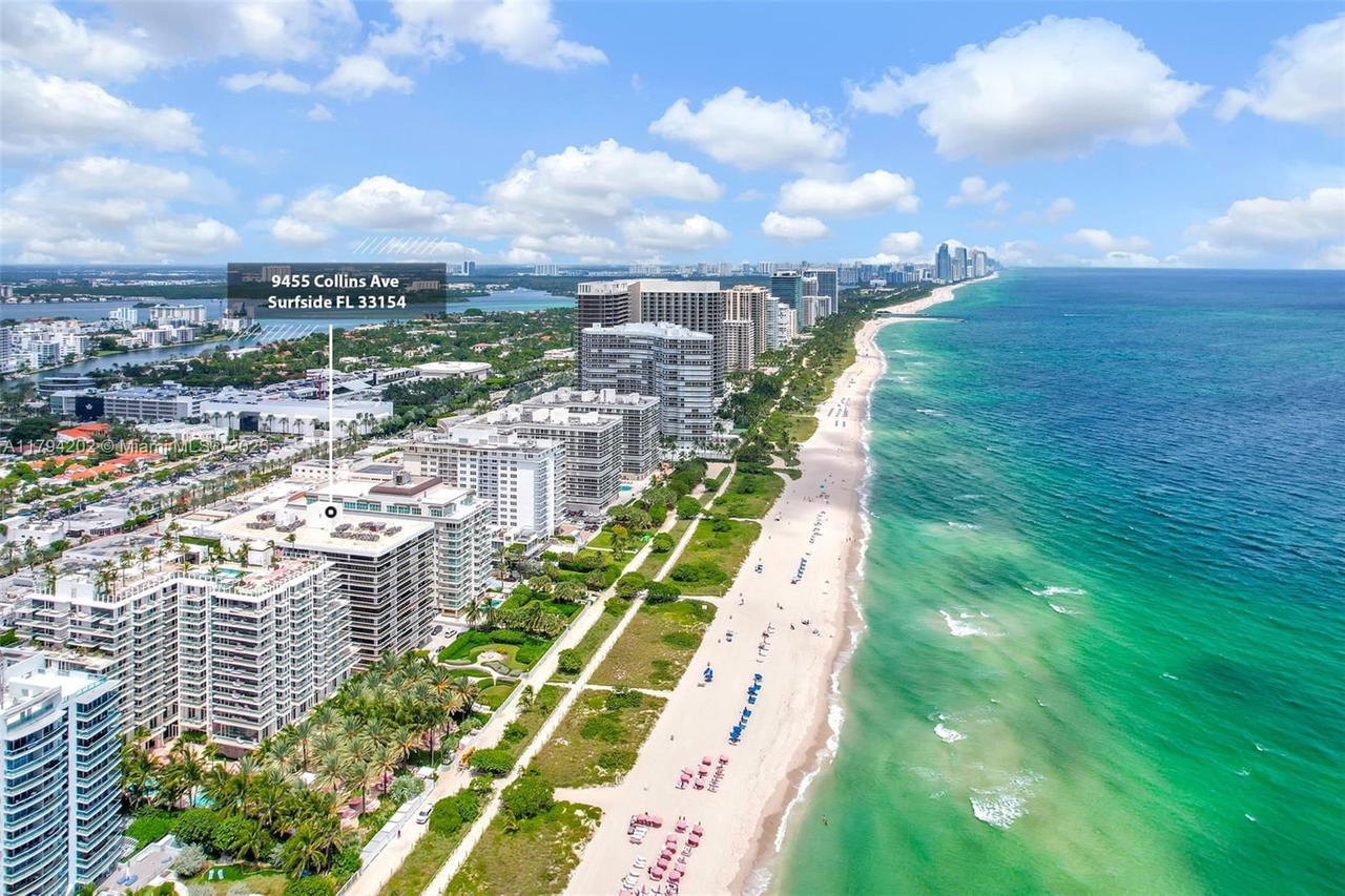 Real estate property located at 9455 Collins Ave #603, Miami-dade, The Waves Condo, Surfside, FL