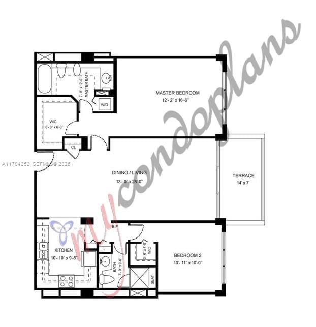 Real estate property located at 5600 Collins Ave #7V, Miami-dade, 5600 Condo, Miami Beach, FL
