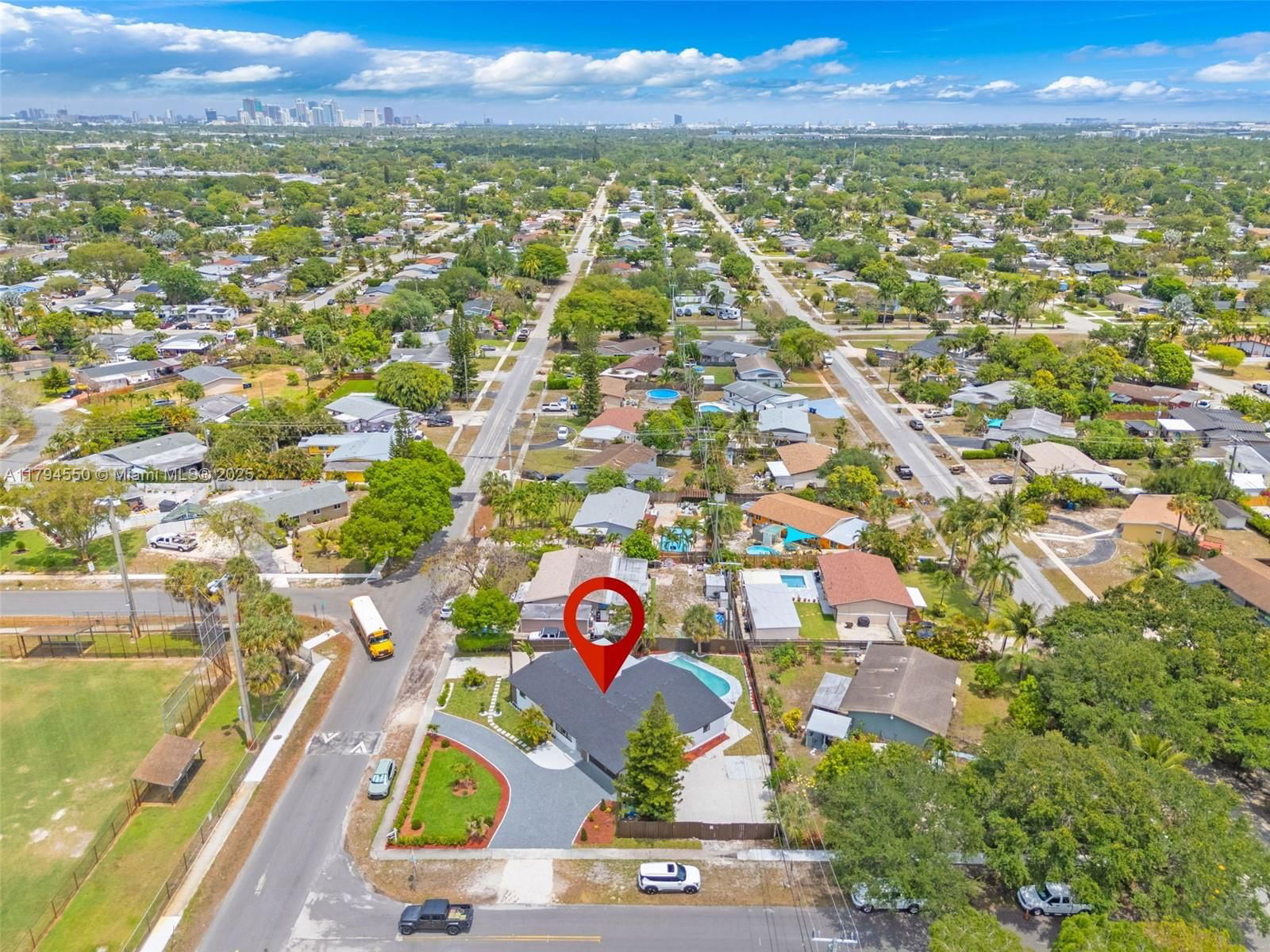 Real estate property located at 3732 16th St, Broward, Fairfax Brolliar Add, Fort Lauderdale, FL