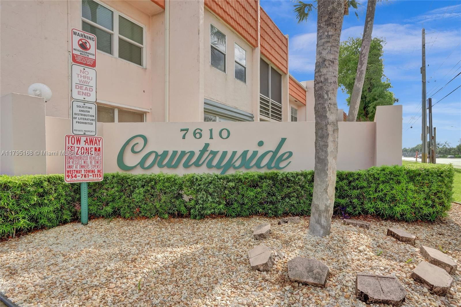 Real estate property located at 7610 Stirling Rd #207C, Broward, Countryside Condo, Davie, FL