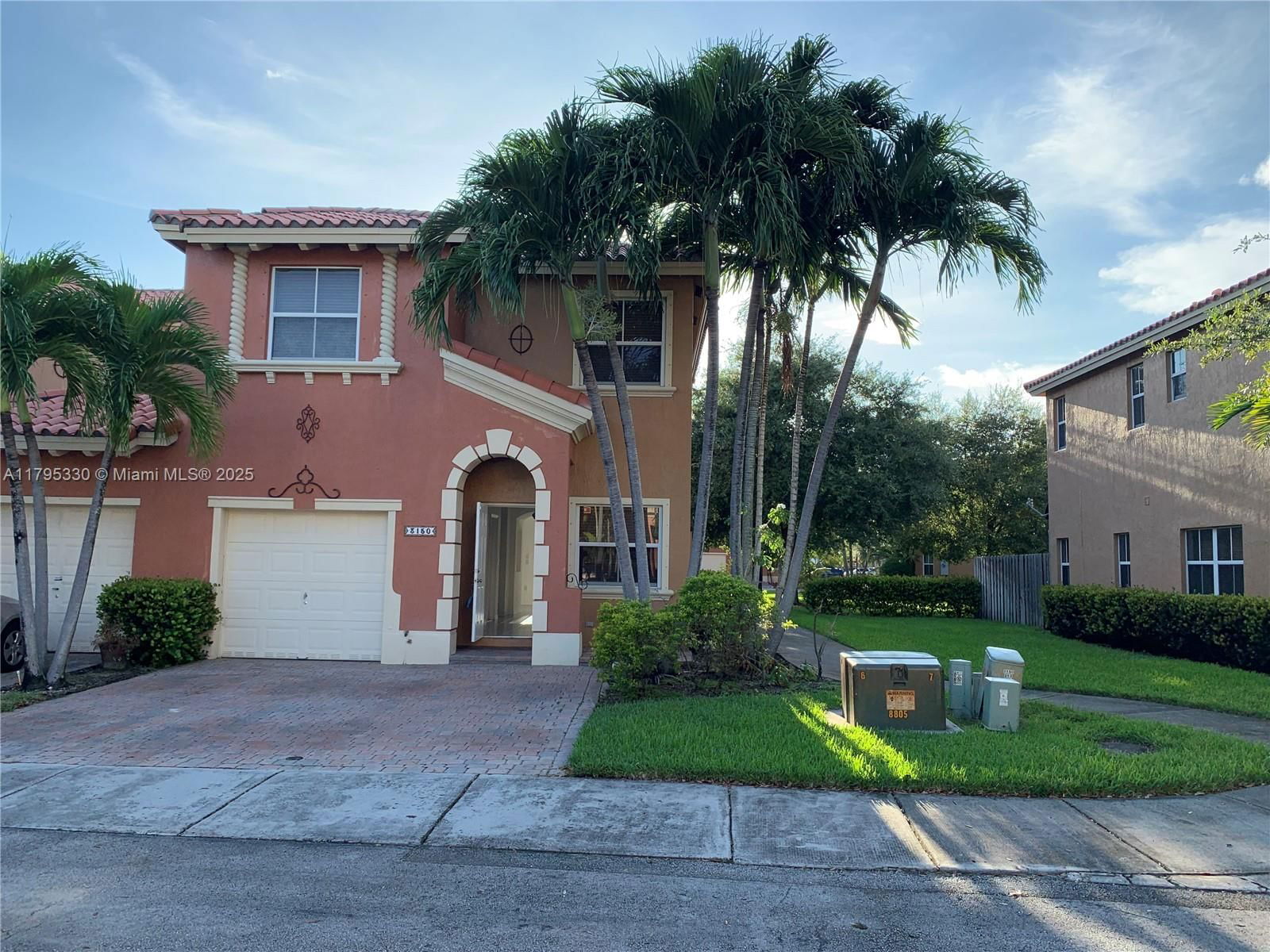 Real estate property located at 3150 152nd Pl, Miami-dade, Egret Lakes Estates Sec 2, Miami, FL