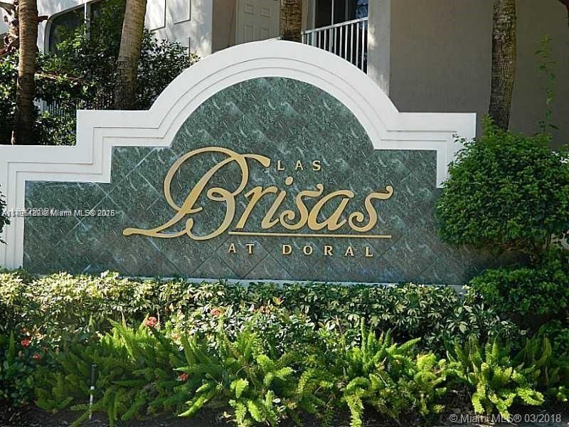 Real estate property located at 5761 115th Ct #105, Miami-dade, Las Brisas At Doral Condo, Doral, FL