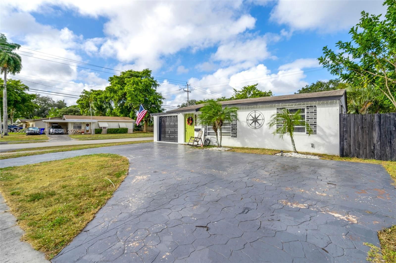Real estate property located at 6645 Raleigh St, Broward, Palm Lane Villa, Hollywood, FL