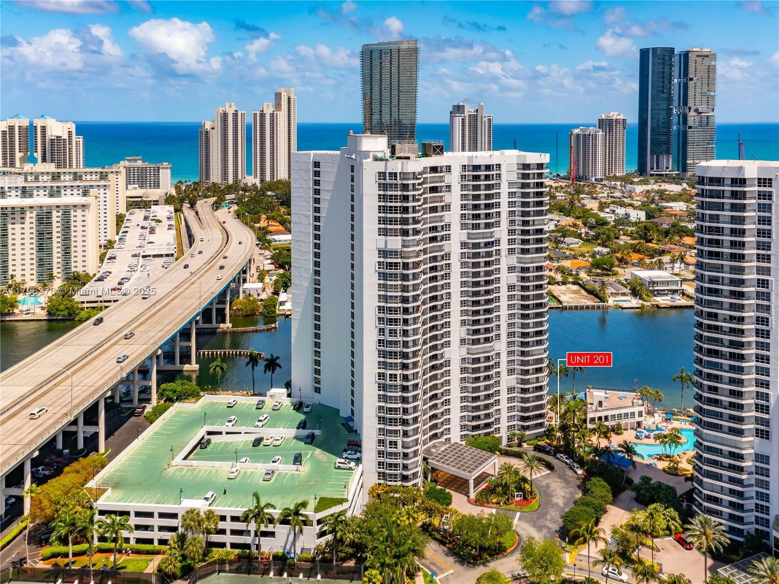 Real estate property located at 19195 36th Ct #201, Miami-dade, Mystic Pointe Condo No Tw, Aventura, FL